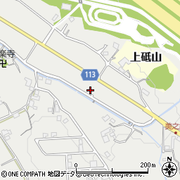 滋賀県栗東市荒張2074周辺の地図