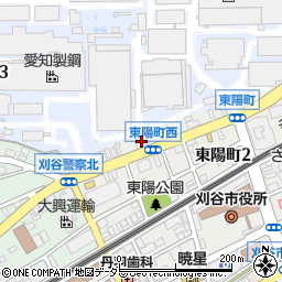 愛知銀行刈谷支店周辺の地図