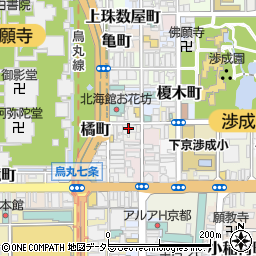 三木法衣店周辺の地図