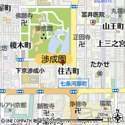 京料理宿屋枳殻荘周辺の地図