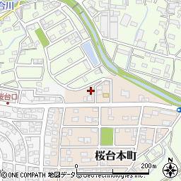 三重県四日市市桜台本町33周辺の地図