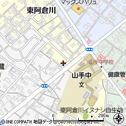 三重県四日市市東阿倉川69周辺の地図