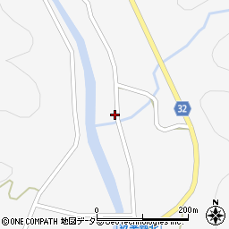 愛知県新城市玖老勢屋敷8-2周辺の地図