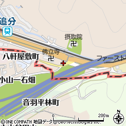大津警察署藤尾交番周辺の地図