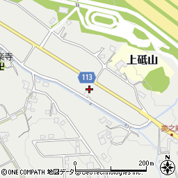 滋賀県栗東市荒張2074-1周辺の地図