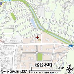 三重県四日市市桜台本町32周辺の地図