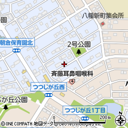 愛知県知多市朝倉町383周辺の地図