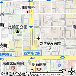 京都府京都市下京区西七条比輪田町39-5周辺の地図