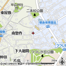 愛知県知多市朝倉町17周辺の地図