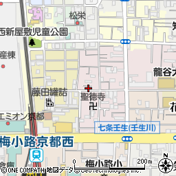 京都府京都市下京区夷馬場町24-1周辺の地図