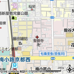 京都府京都市下京区夷馬場町24周辺の地図