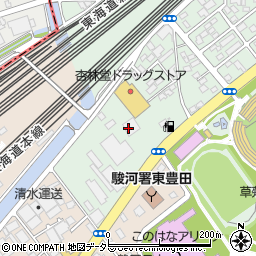テレビ静岡技術局周辺の地図