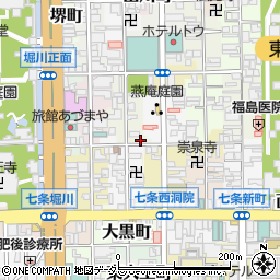 塩見佛具店周辺の地図