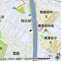 静岡市東源台第二児童クラブ周辺の地図