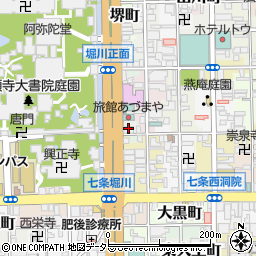 西田・松月堂周辺の地図