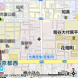 京都府京都市下京区夷馬場町8周辺の地図