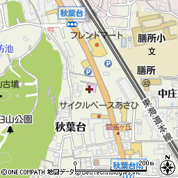滋賀県大津市秋葉台7周辺の地図