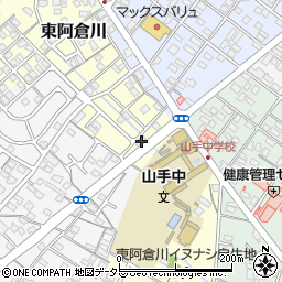 三重県四日市市東阿倉川69-9周辺の地図