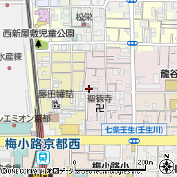 京都府京都市下京区夷馬場町25-1周辺の地図