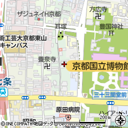 京都府京都市東山区塗師屋町589周辺の地図