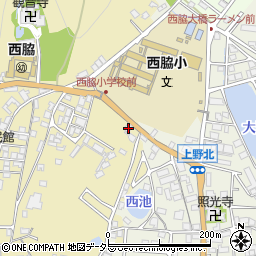 兵庫県西脇市西脇653周辺の地図