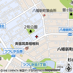 愛知県知多市朝倉町457周辺の地図
