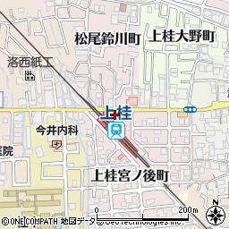 千賀塾上桂教室周辺の地図