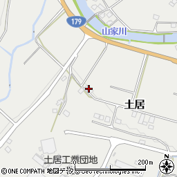 岡山県美作市土居950周辺の地図