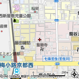 京都府京都市下京区夷馬場町24-6周辺の地図