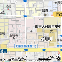 京都府京都市下京区諏訪開町12周辺の地図