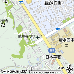 静岡県静岡市清水区村松704周辺の地図
