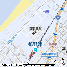 極東興和株式会社　江津ＰＣ工場周辺の地図