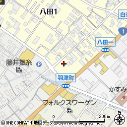 山田歯科周辺の地図
