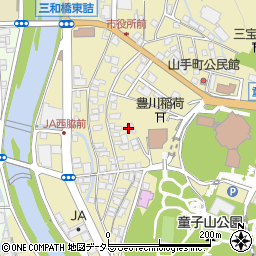 兵庫県西脇市西脇790-2周辺の地図