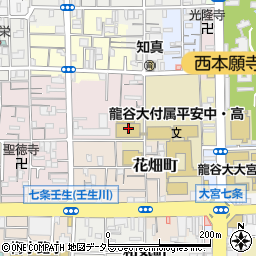 京都府京都市下京区諏訪開町5周辺の地図