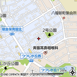 愛知県知多市朝倉町376周辺の地図