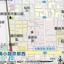 京都府京都市下京区夷馬場町24-15周辺の地図