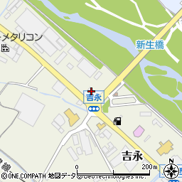 ローソン湖南吉永店周辺の地図