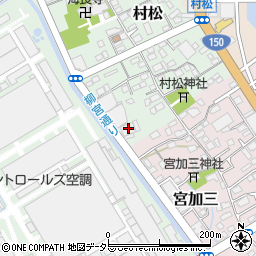 静岡県静岡市清水区村松334周辺の地図