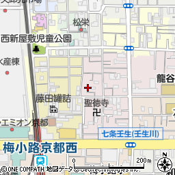 京都府京都市下京区夷馬場町24-20周辺の地図