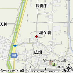 京都府亀岡市曽我部町寺城ケ裏47周辺の地図