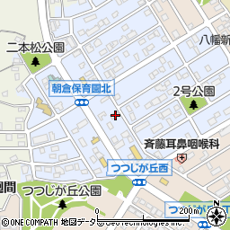 愛知県知多市朝倉町305周辺の地図