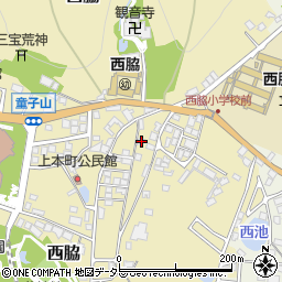 兵庫県西脇市西脇666-2周辺の地図