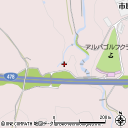 京都府亀岡市篠町王子西長尾周辺の地図