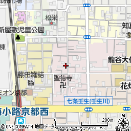 京都府京都市下京区夷馬場町24-29周辺の地図