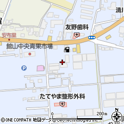 館山いちご狩りセンター周辺の地図