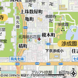 京都府京都市下京区笹屋町275周辺の地図