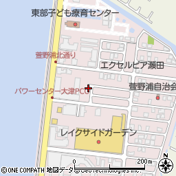 日本トイザらス株式会社　大津店周辺の地図