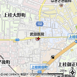 上桂東居町周辺の地図