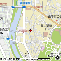 兵庫県西脇市西脇842周辺の地図